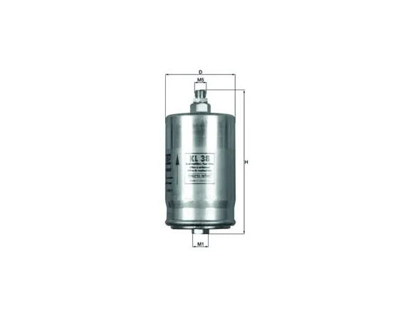 Mercedes Benz M102 M103 M104 M110 M116 M117 M119 M120 Benzin Filtresi KL38