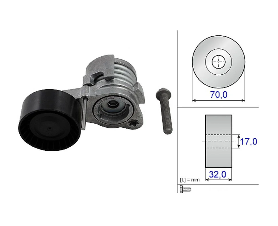 BMW F01 F02 F10 F11 F25 N54 N55 Gergi Kütüğü 534043210