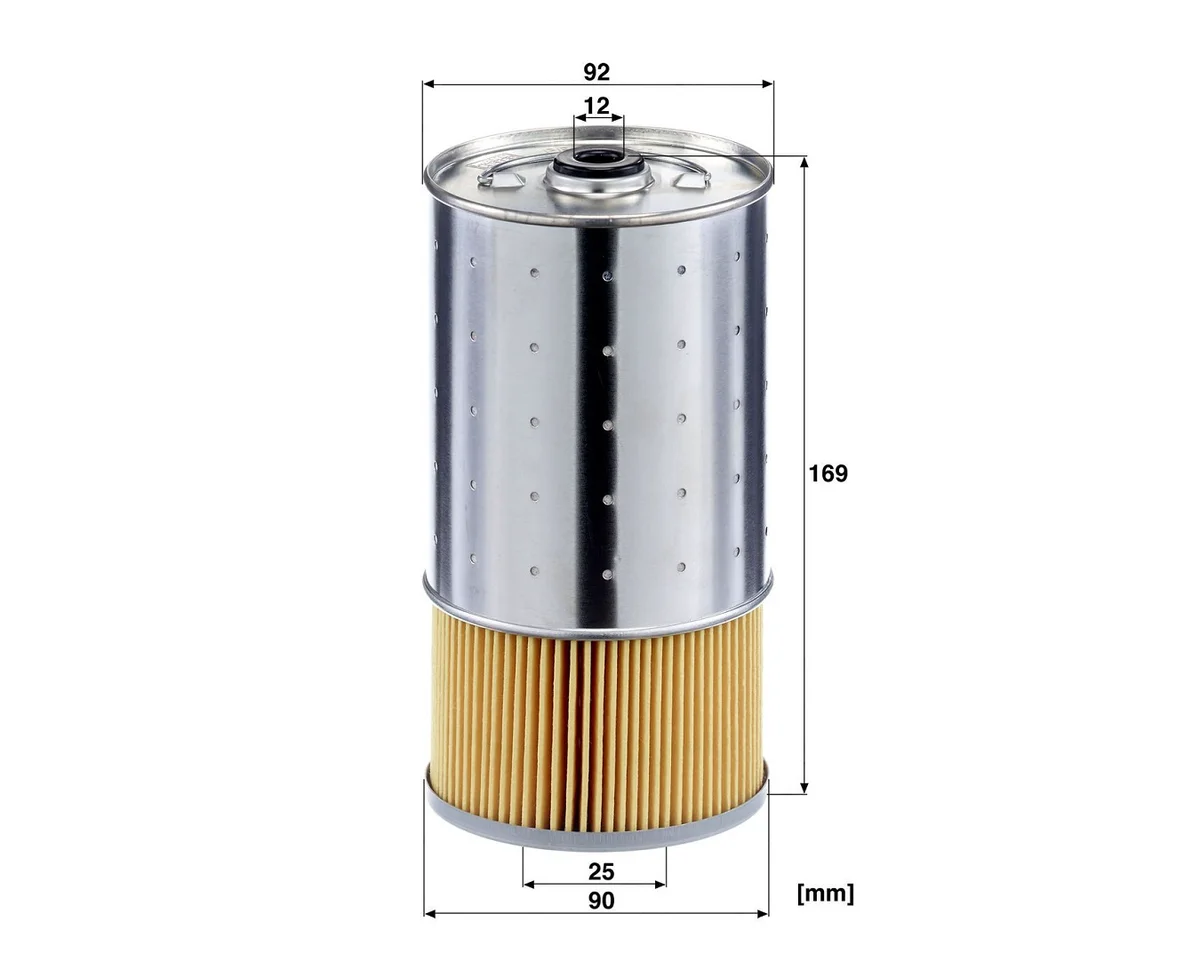 Mercedes Benz M601 M602 M603 M604 M605 M606 M661 M662 Yağ Filtresi PF1050/1N