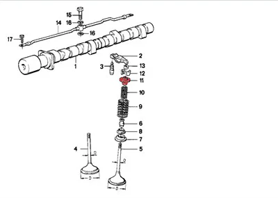 BMW E30 E34 E36 M40 Sübap Yay Tablası Üst 11341714621