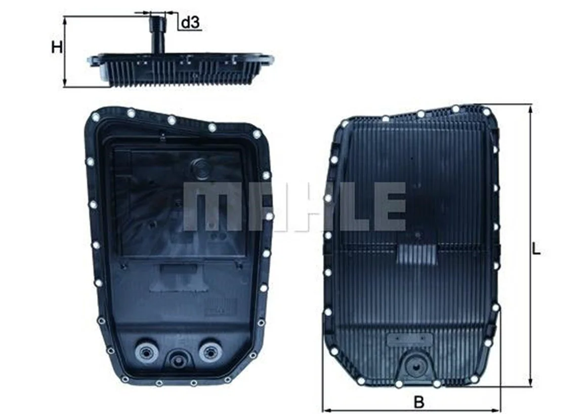 BMW M57N M57N2 N57 Otomatik Şanzıman Karteri Filtreli HX152