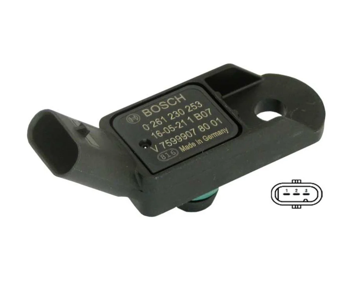 BMW MINI N13 N18 Emme Manifold Basınç (MAP) Sezicisi (Sensörü) 0261230253