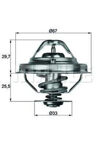 BMW E36 M41 Termostat TX3888D