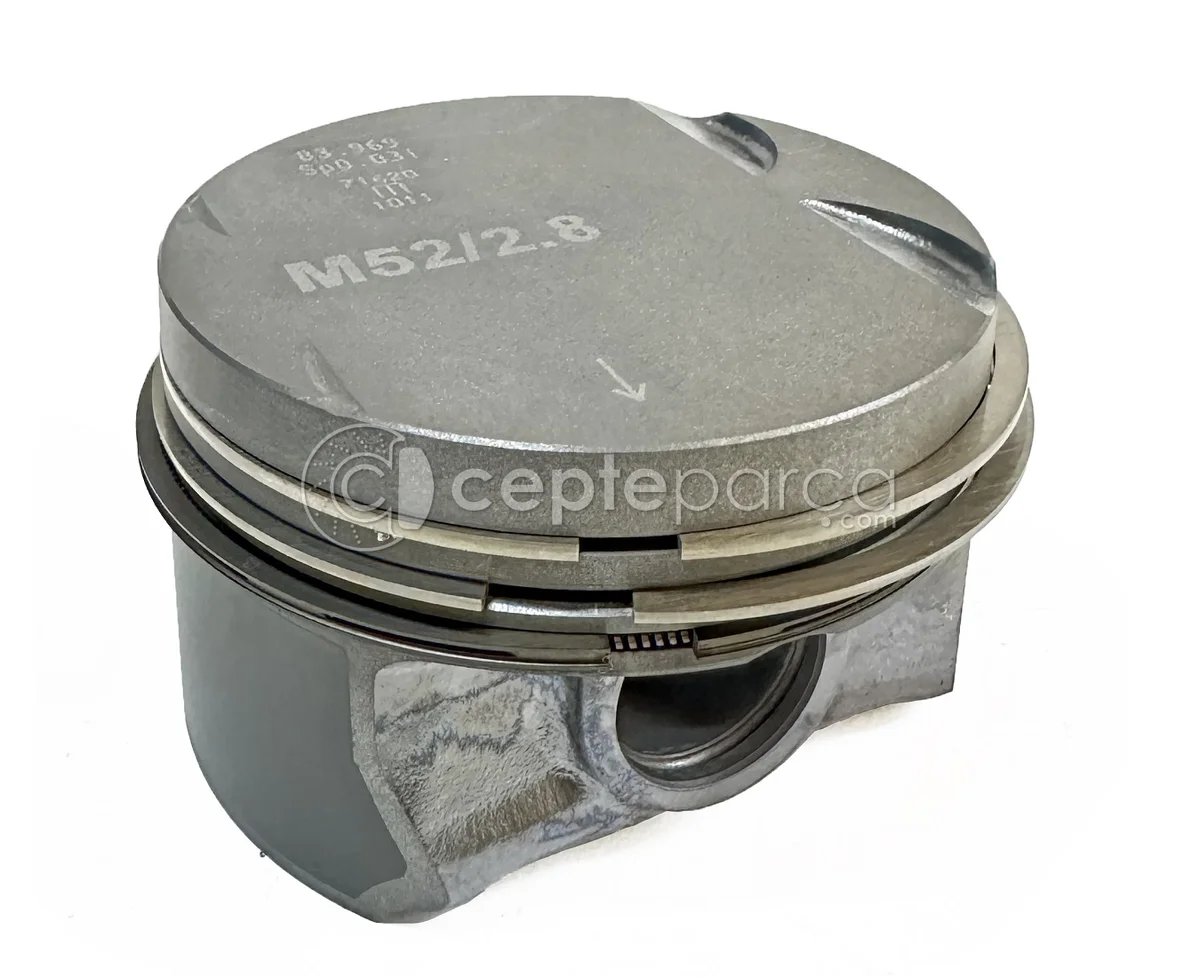 BMW M52 2.8 Çift Vanos Segmanlı Piston Std (Takım) 0831600