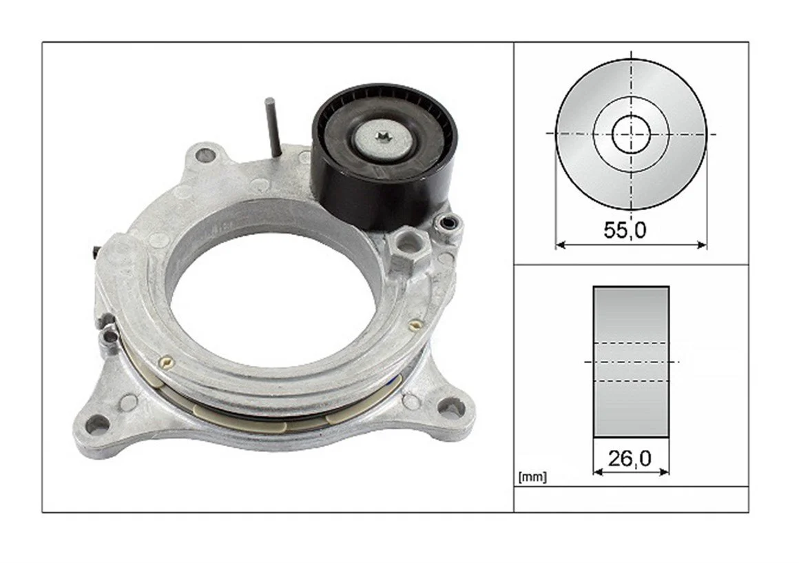 BMW B37 B47 B57 MINI F54 F55 F56 F57 F60 Kayış Gergi Kütüğü 534069210
