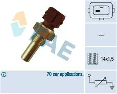 BMW M20 M40 M43 M50 M51 Dış Hararet Müşürü Tekli 32270