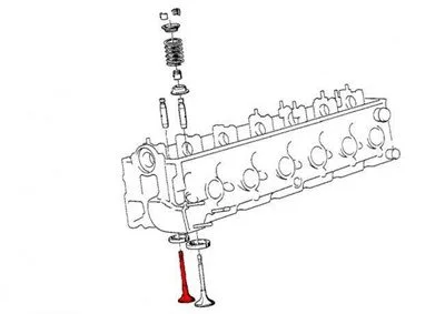 BMW E30 E34 M21 Egzoz Sübap Takımı 2094