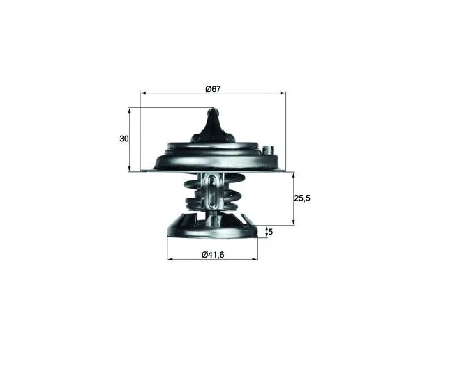 Mercedes Benz M601 M602 M603 M605 M606 Termostat TX2985D