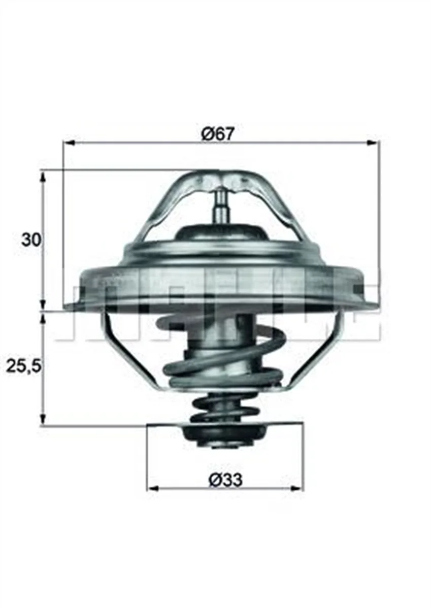 BMW E30 E34 E36 M40 M42 M50 M52 Termostat 88C TX2888D