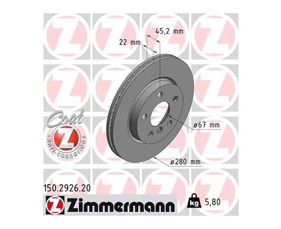 BMW MINI F45 F46 F55 F56 F57 Ön Fren Diski Takım 150292620 150.2926.20