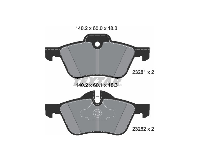 MINI R50 R52 R53 Ön Fren Balatası 2328101