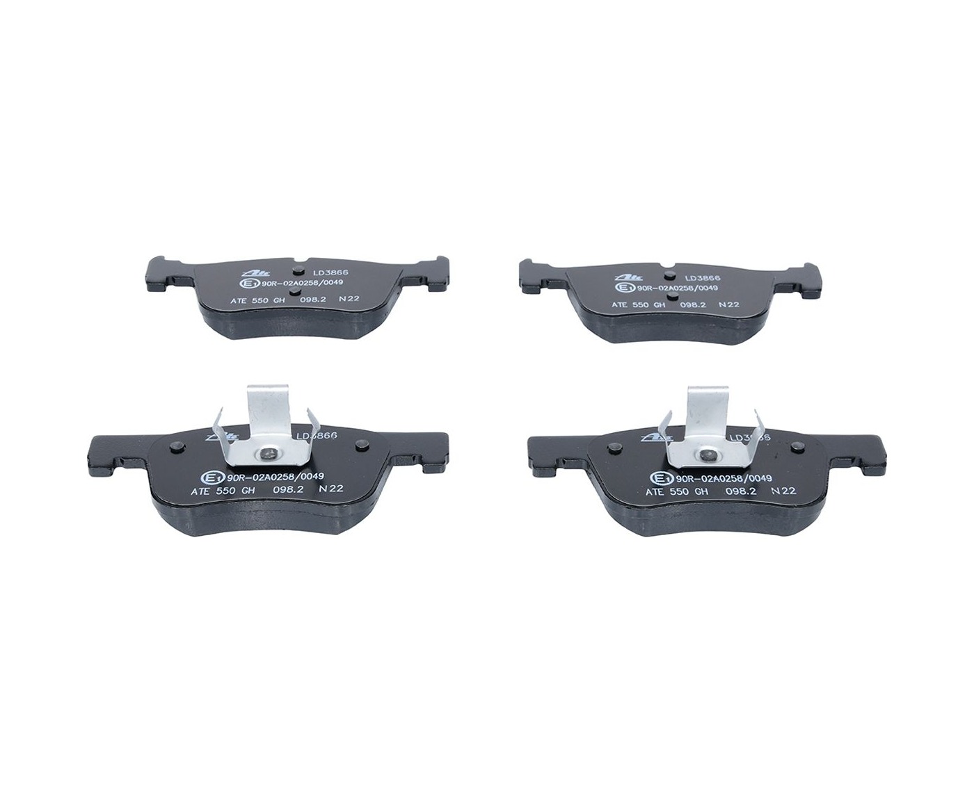 BMW F20 F21 F30 F31 F32 F33 F34 F36 Ön Fren Balatası Seramik 13047038662 13.0470-3866.2