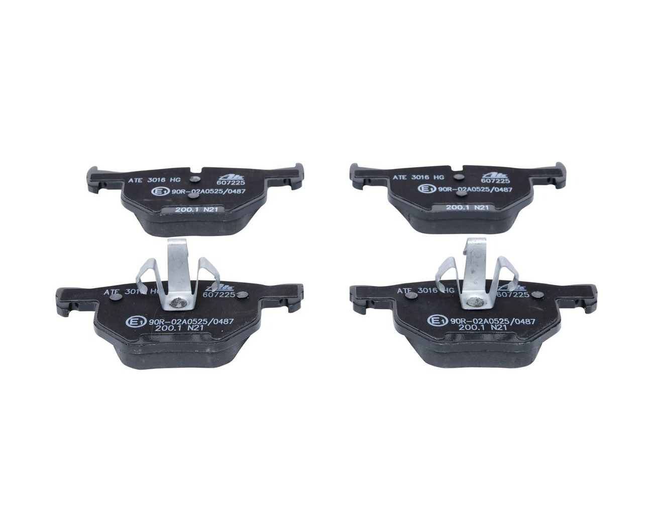 BMW E84 E90 E91 E92 E93 03/2007 Öncesi Arka Fren Balatası 13046072252 13.0460-7225.2