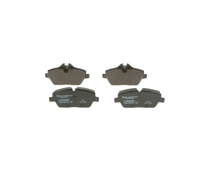 BMW MINI E81 E82 E87 E88 R56 R57 R58 R59 R60 R61 F54 F55 F56 F57 Ön Fren Balatası 0986495251