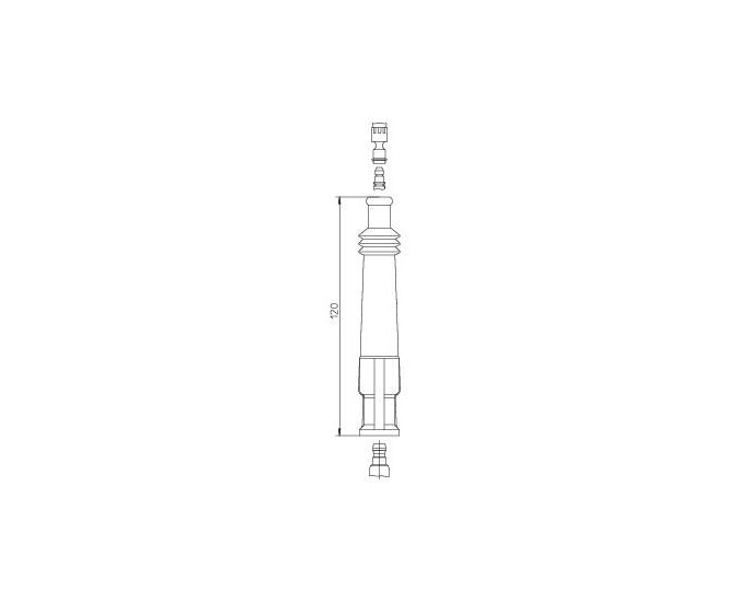 BMW M40 M43 M70 M73 S70 Buji Başlığı 10lu Paket 13226/5