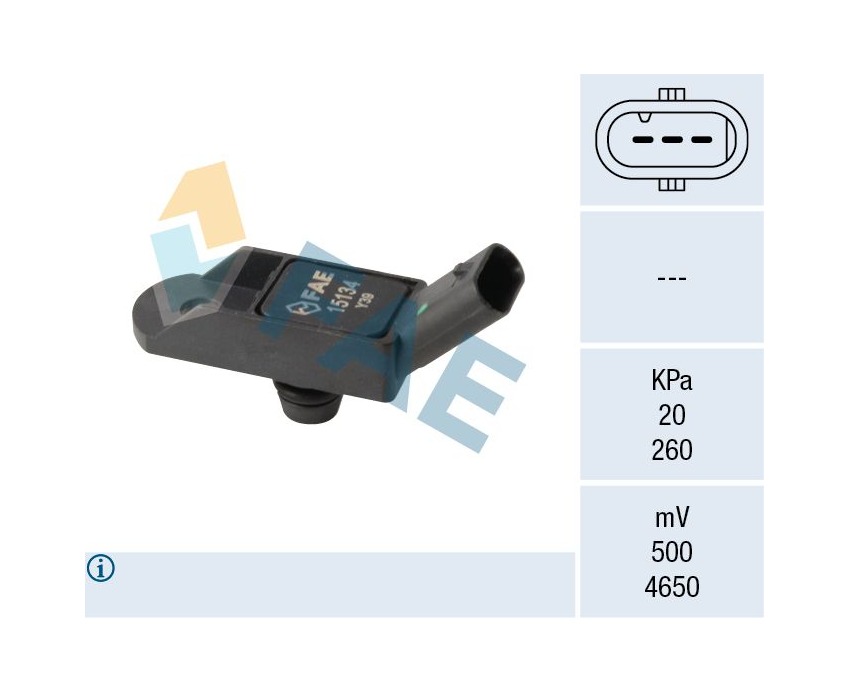 BMW MINI N13 N18 Emme Manifold Basınç (MAP) Sezicisi (Sensörü) 15134