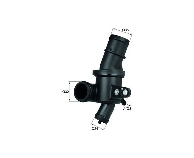 Mercedes Benz W169 W245 OM640 Termostat 80°C TH480