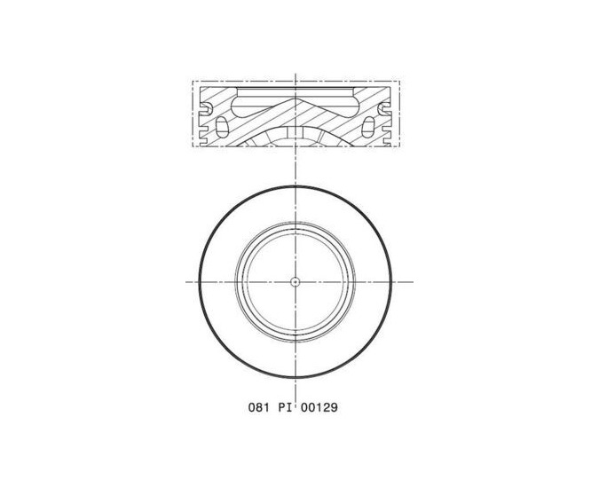 BMW MINI N47 Segmanlı Piston 78,50MM 081PI00129002