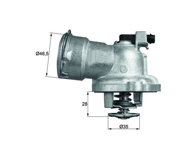 Mercedes Benz OM642 Termostat 87°C TM2887
