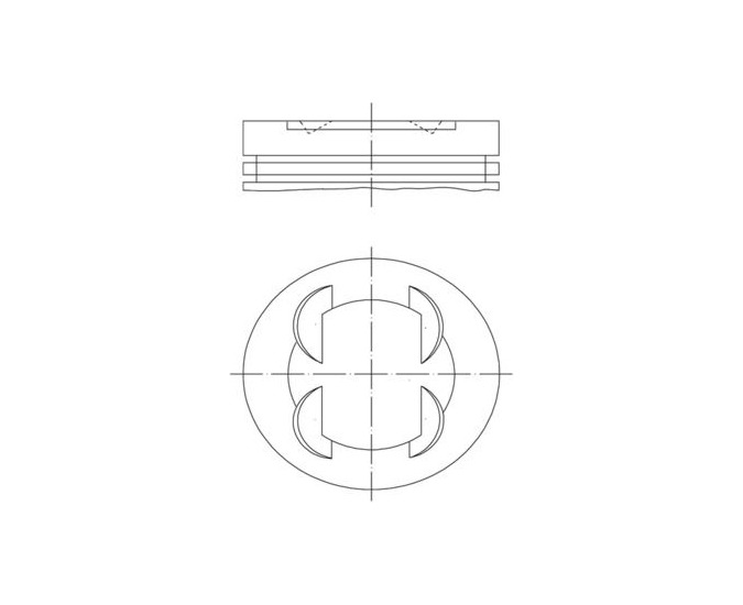 BMW E36 M3 S50 Z3 Segmanlı Piston 86,80MM 0830102