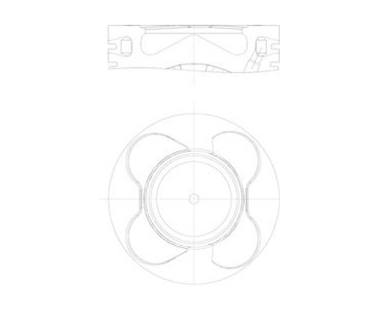 BMW M57 Segmanlı Piston 84,50MM 081PI00102002