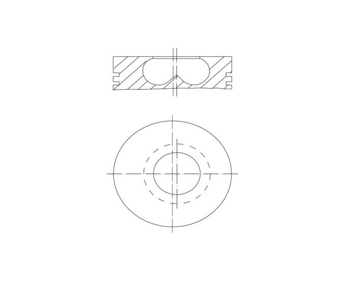 BMW MINI B37 B47 Segmanlı Piston 84,00MM 081PI00123000