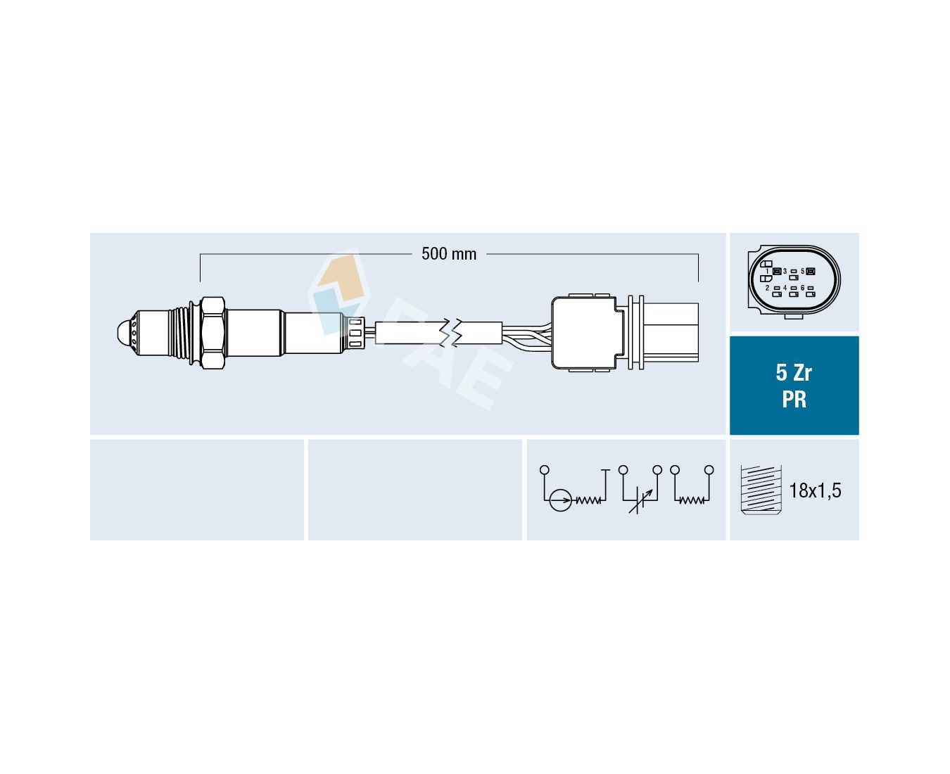 BMW Mercedes Benz Oksijen Sensörü (Lambda Sonda) 75060