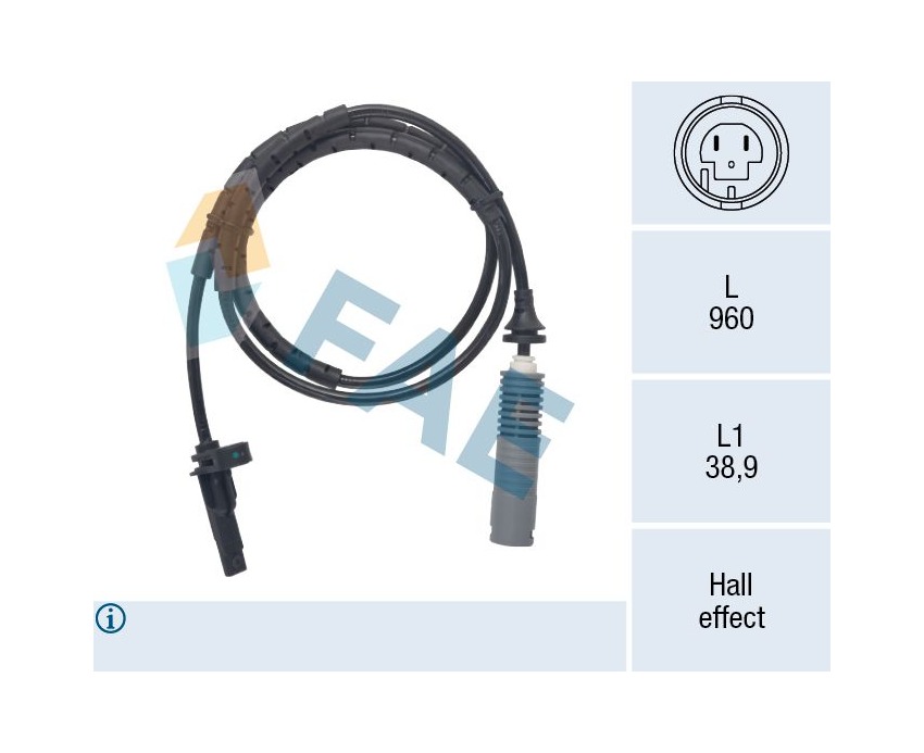 BMW E82 E87 E88 E90 E93 Arka ABS Sensörü 78182