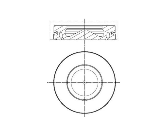 BMW B47 N47 N57 Segmanlı Piston 84,50MM 081PI00113002