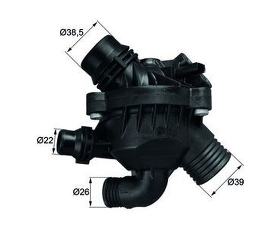 BMW E70 E71 N52 N54 Termostat 97°C TM3097