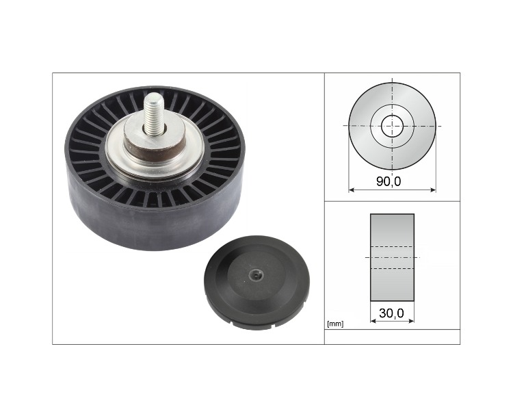 BMW E82 E88 E90 E92 E93 N55 Gergi Kasnağı 532075210