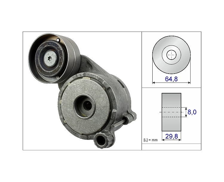 Mercedes Benz OM642 Gergi Kütüğü 534050610
