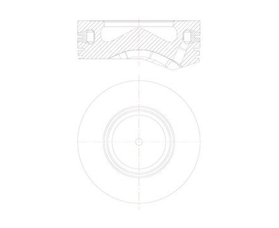 BMW N57 Segmanlı Piston 84,00MM 081PI00105000